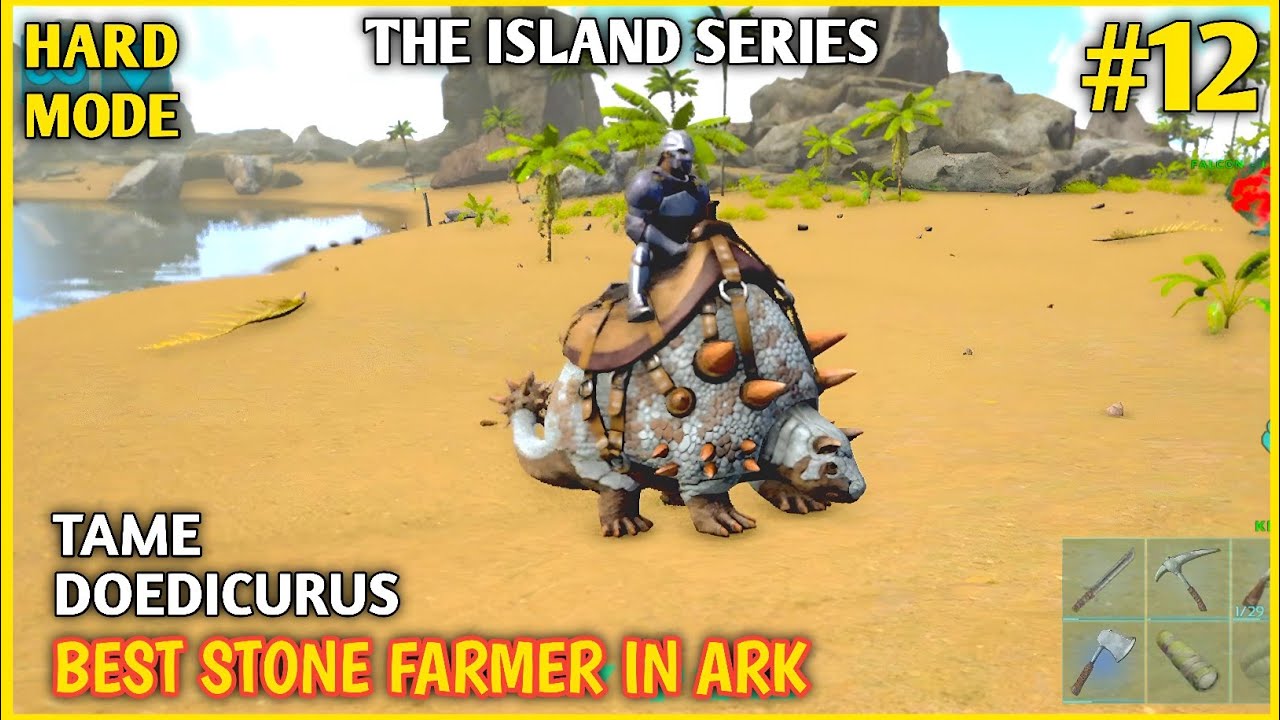 DOEDICURUS TAME AT LOW LVL AFTER UPDATE | ARK ULTIMATE MOBILE EDITION | ARK MOBILE REVAMP | EP #12