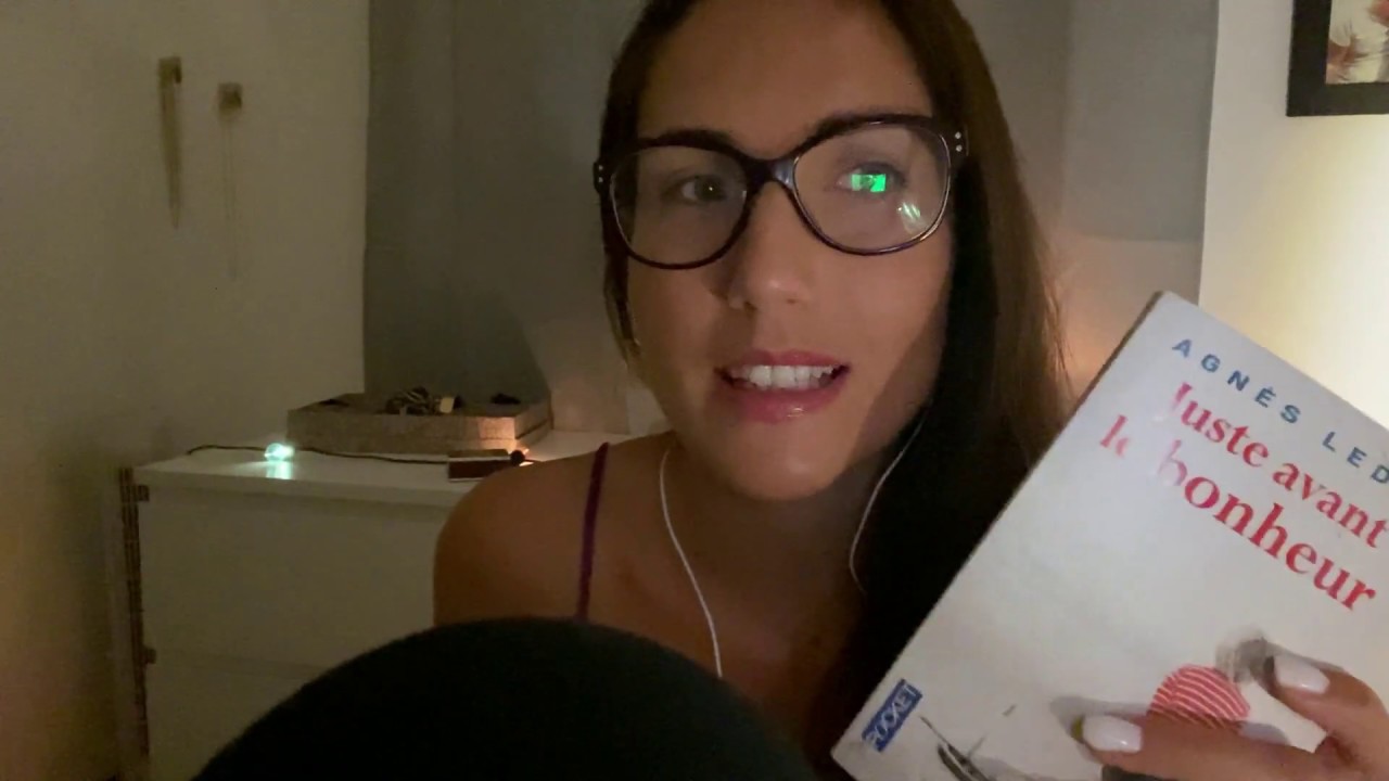 ASMR FR - VIDEO LITTERAIRE 📚👩🏻‍🏫Je vous parle de quelques bouquins en soft spoken