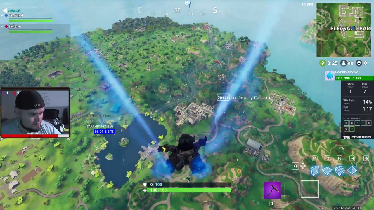 JD Plays Fortnite the greatest player you've never seen!  !discord !twitch