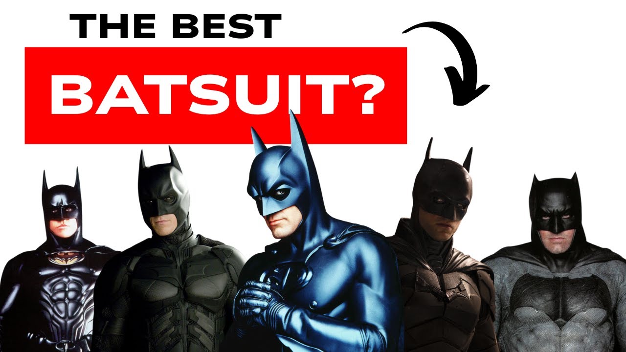 Ranking the Live Action Batman Suits!