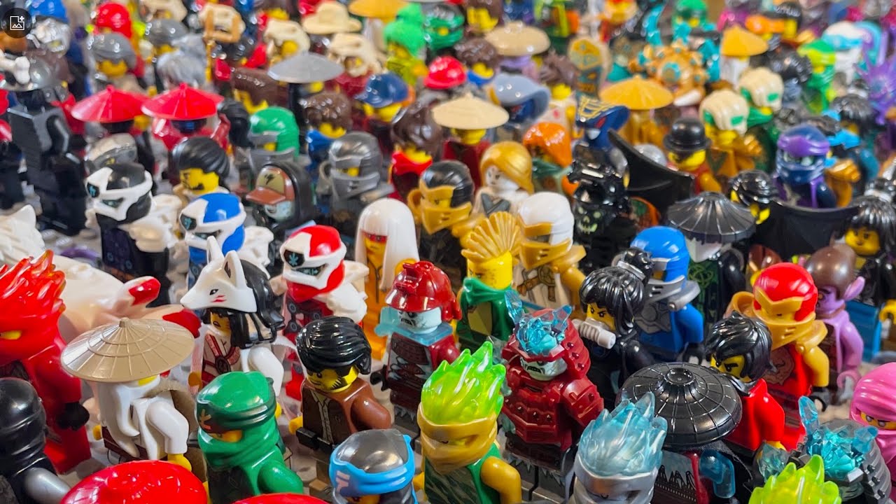 EVERY LEGO Ninjago Figure EVER Made Updated! (2011-2024)