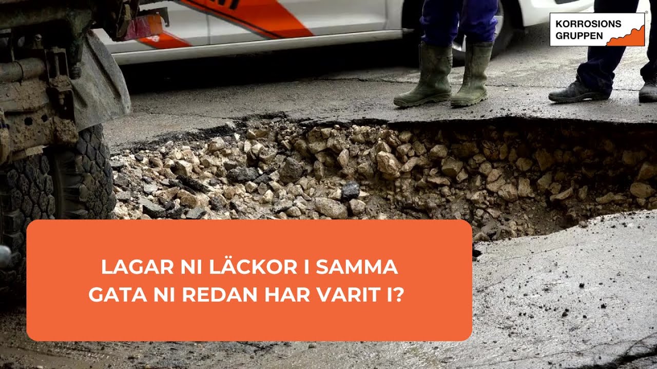 Förhindra Vattenläckor med NoCor® Rosthävarsystem