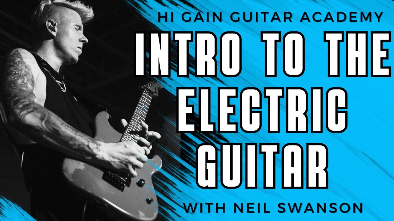 Electric guitar lesson - Intro to the electric guitar