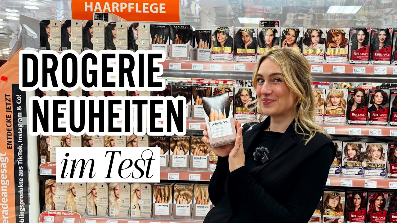 DROGERIE NEUHEITEN IM TEST MIT MAMA Juli 2025 | Clairol Professional Colorstrong | Lubella