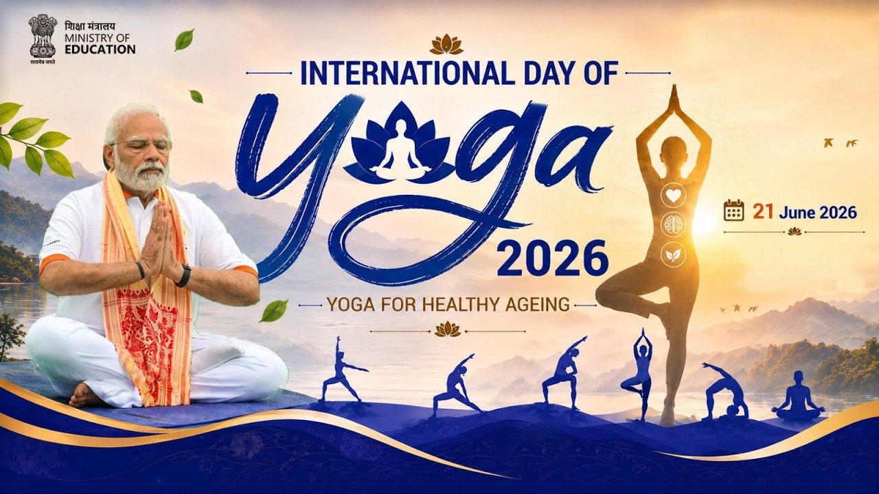 #LIVE: International Day of Yoga 2026 | Yoga for Healthy Ageing