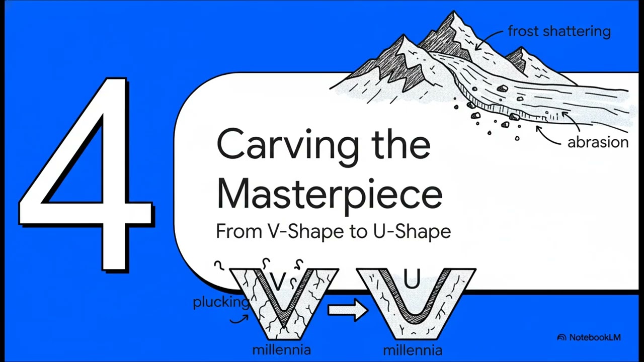 Formation of a U Shaped Valley