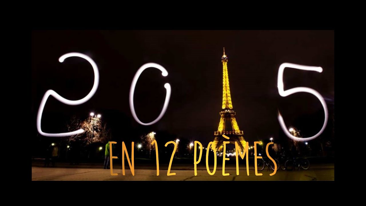 2015 en 12 po&egrave;mes