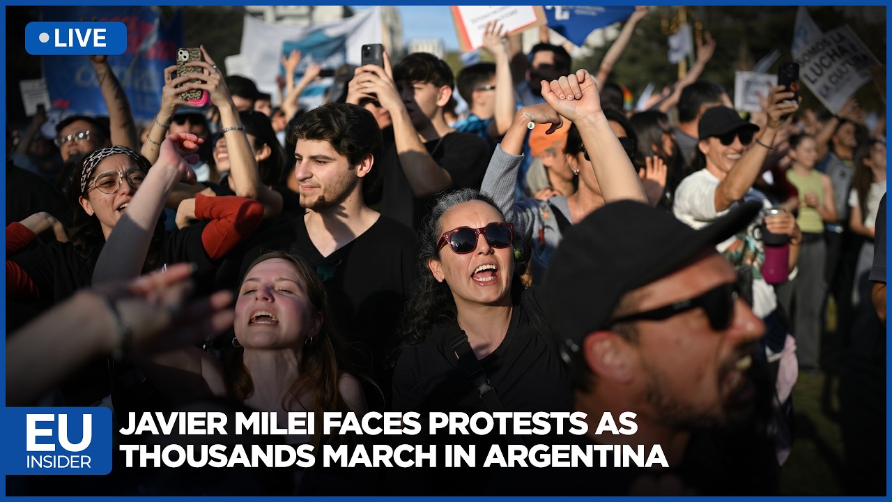 LIVE: Thousands March in Argentina Protest Against Javier Milei Government | AC113