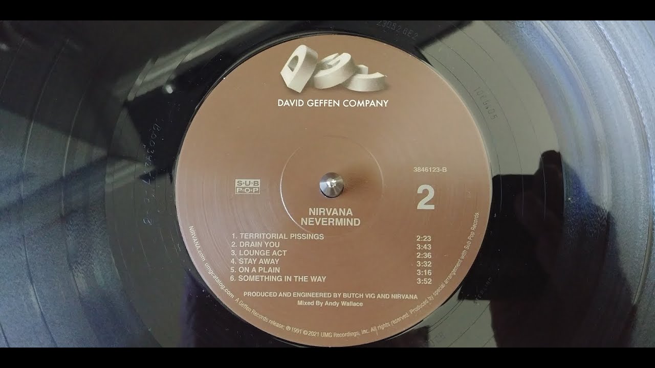 Nirvana. Nevermind.(full album) side2#album #nirvana   #vinyl #vinylecollection