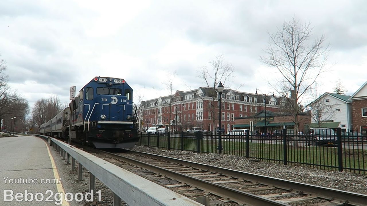 Metro-North Wassaic Shuttle Train in Pawling, NY RR (BL20GH #110)