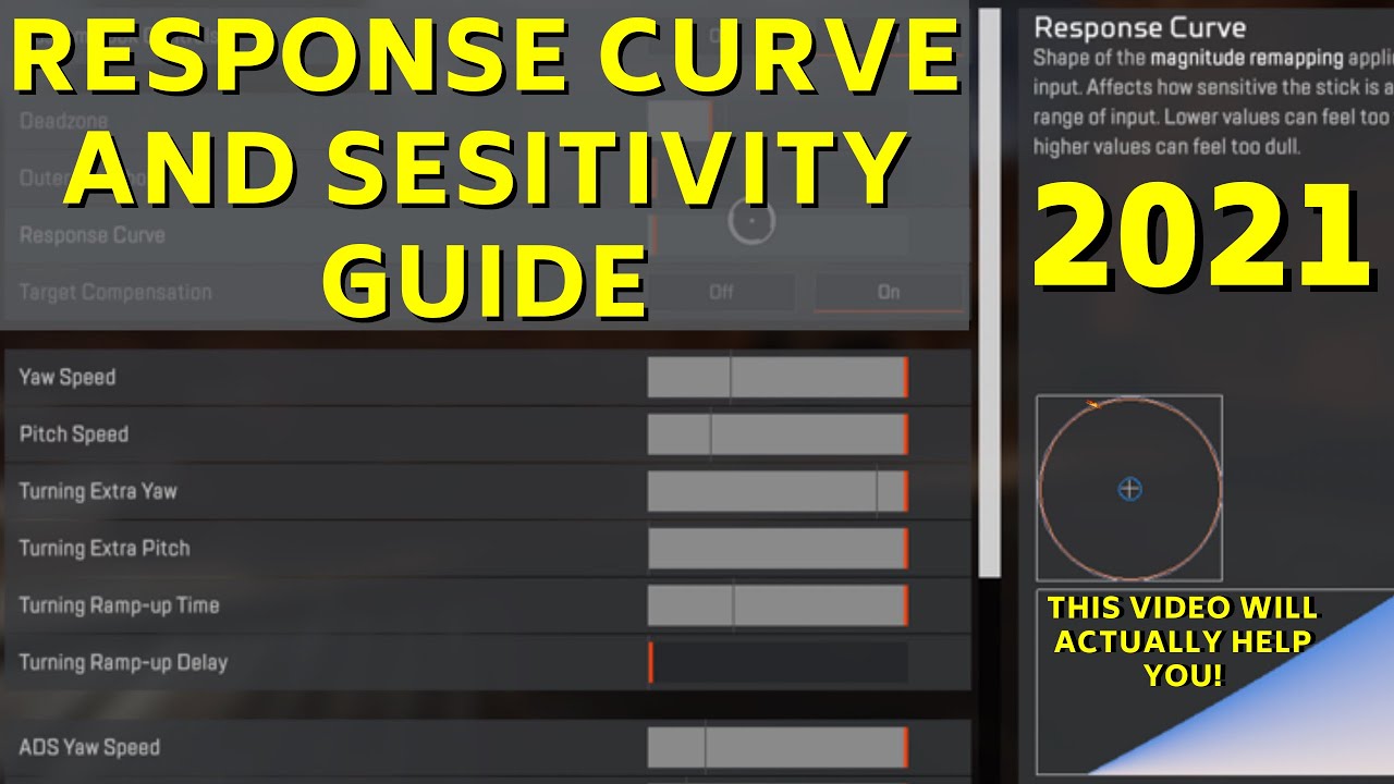 Advanced Look Controls Response Curve And Sensitivity Guide Apex
