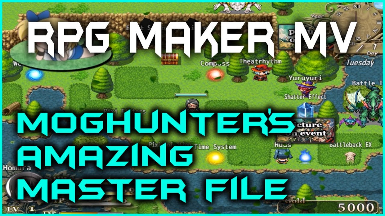 RPG Maker MV - Moghunter's Amazing Master File!
