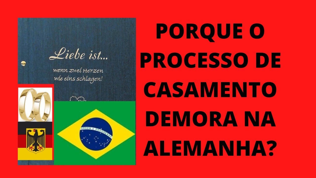 BRASILEIRA VAI CASAR COM HOMEM ALEMÃO / NO CIVIL NA ALEMANHA.
