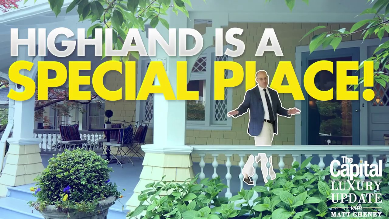 Cleveland Park Washington DC special street Highland Place tour with Matt Cheney