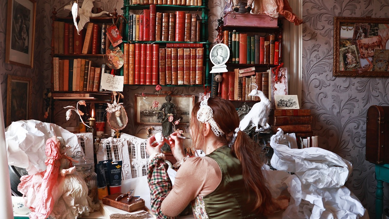 The Healing Power  of Making Art, Paper and Sculpting