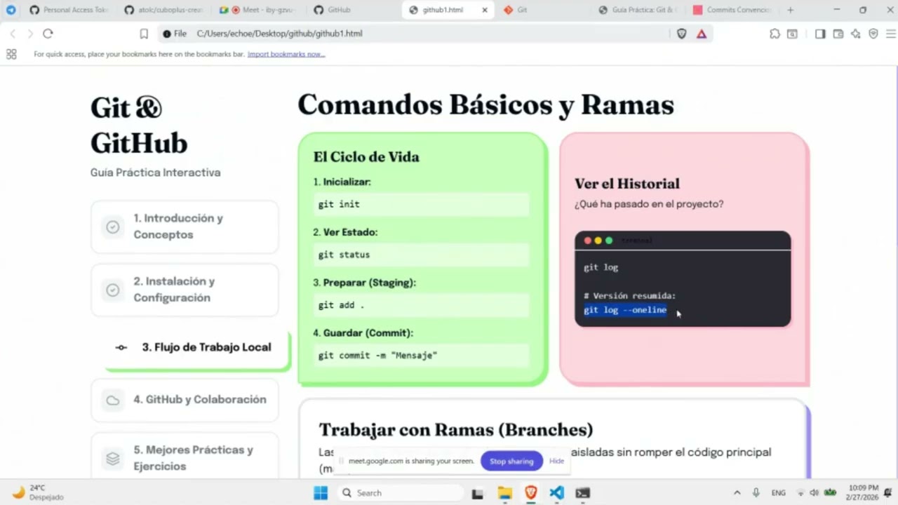 Uso de Git y Github
