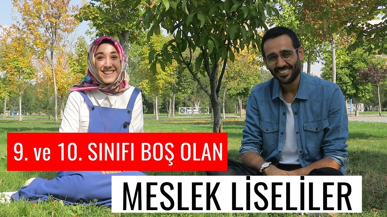 9 ve 10. Sınıfı Boş Gecip, Meslek Lisesinden Hukuk Kazanmak #sırasende