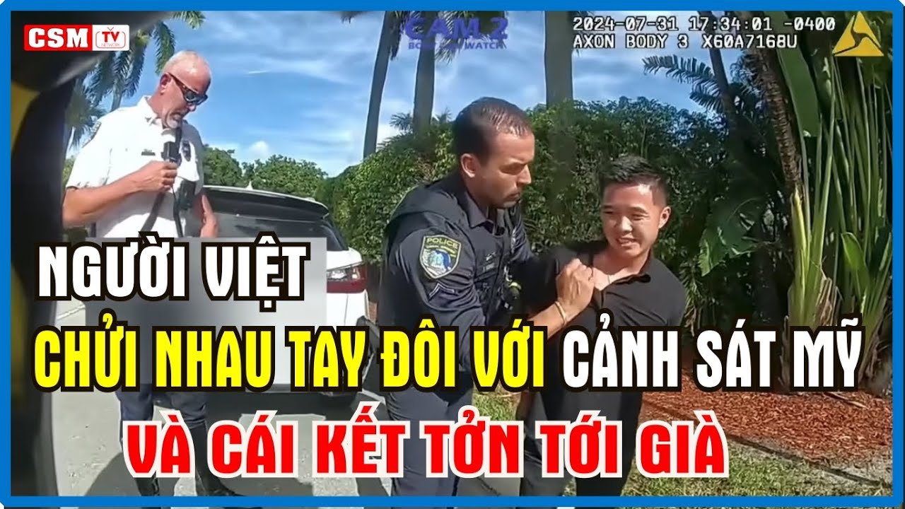 Khi người Việt CHỬI CẢNH SÁT MỸ như hát RAP - NHƯNG HÃY ĐỂ Ý CÁCH CS ĐỐI XỬ với Họ || Cảnh Sát Mỹ TV