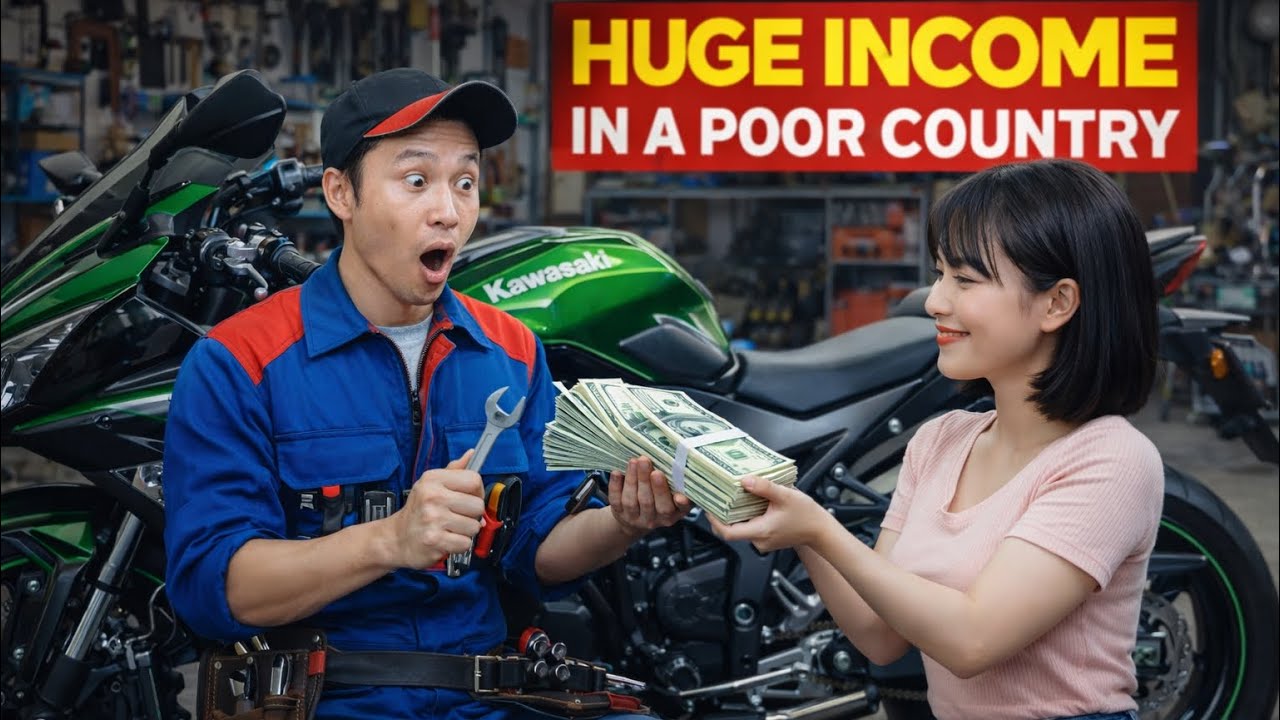 Unbelievable: motorcycles Restoration Income in Poor Countries Stuns the World!
