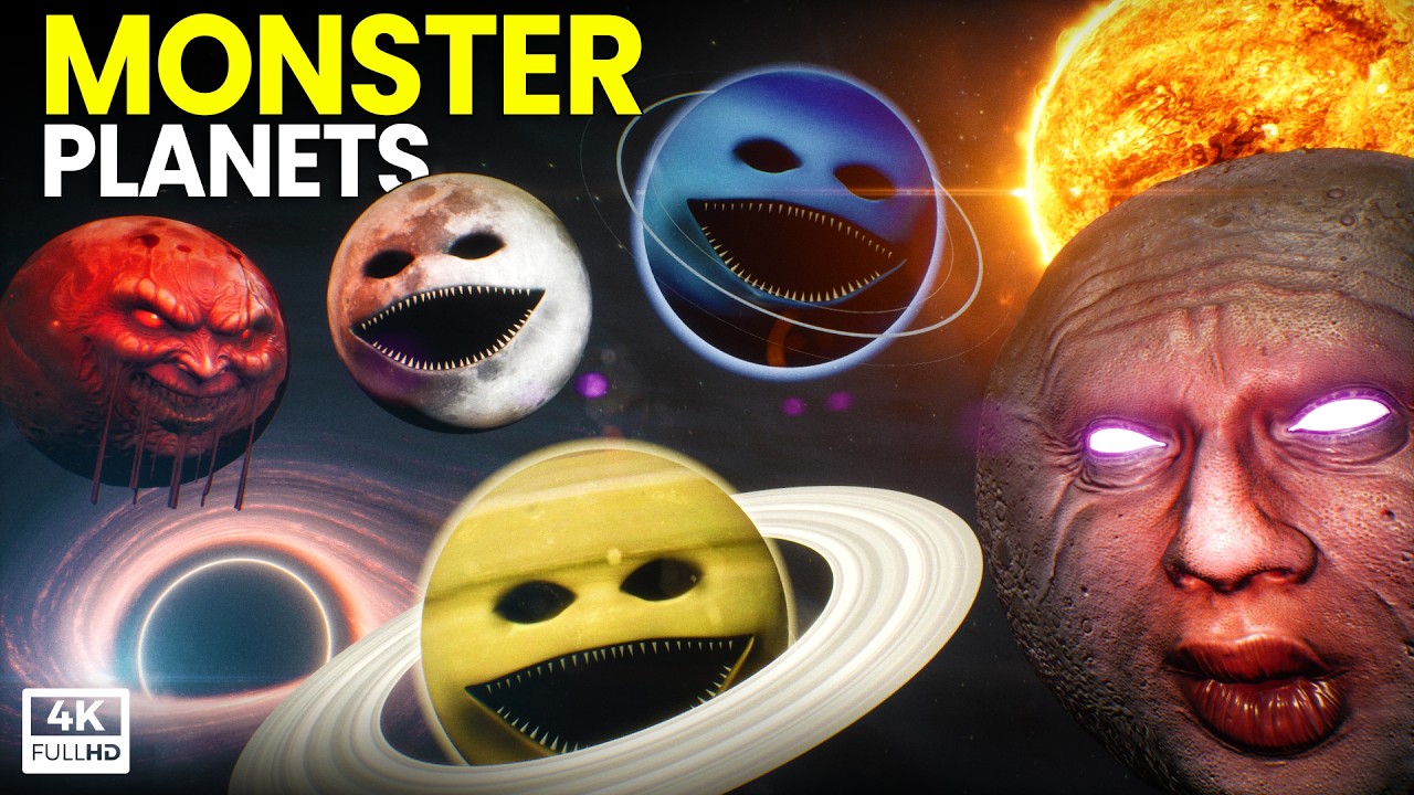 Monster Planet Size Comparison | MOON WAKES UP VS MAJORA'S MOON