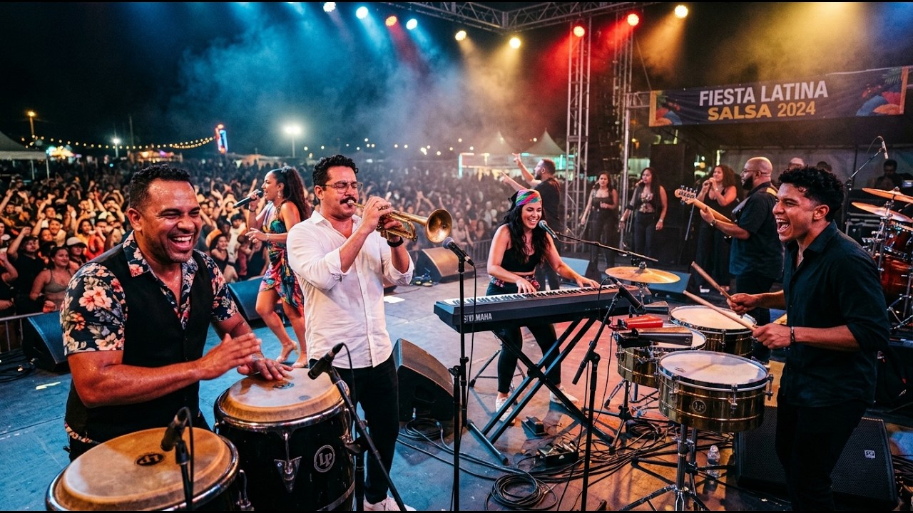 Café Cubano Nights | Warm Salsa & Latin Rhythms