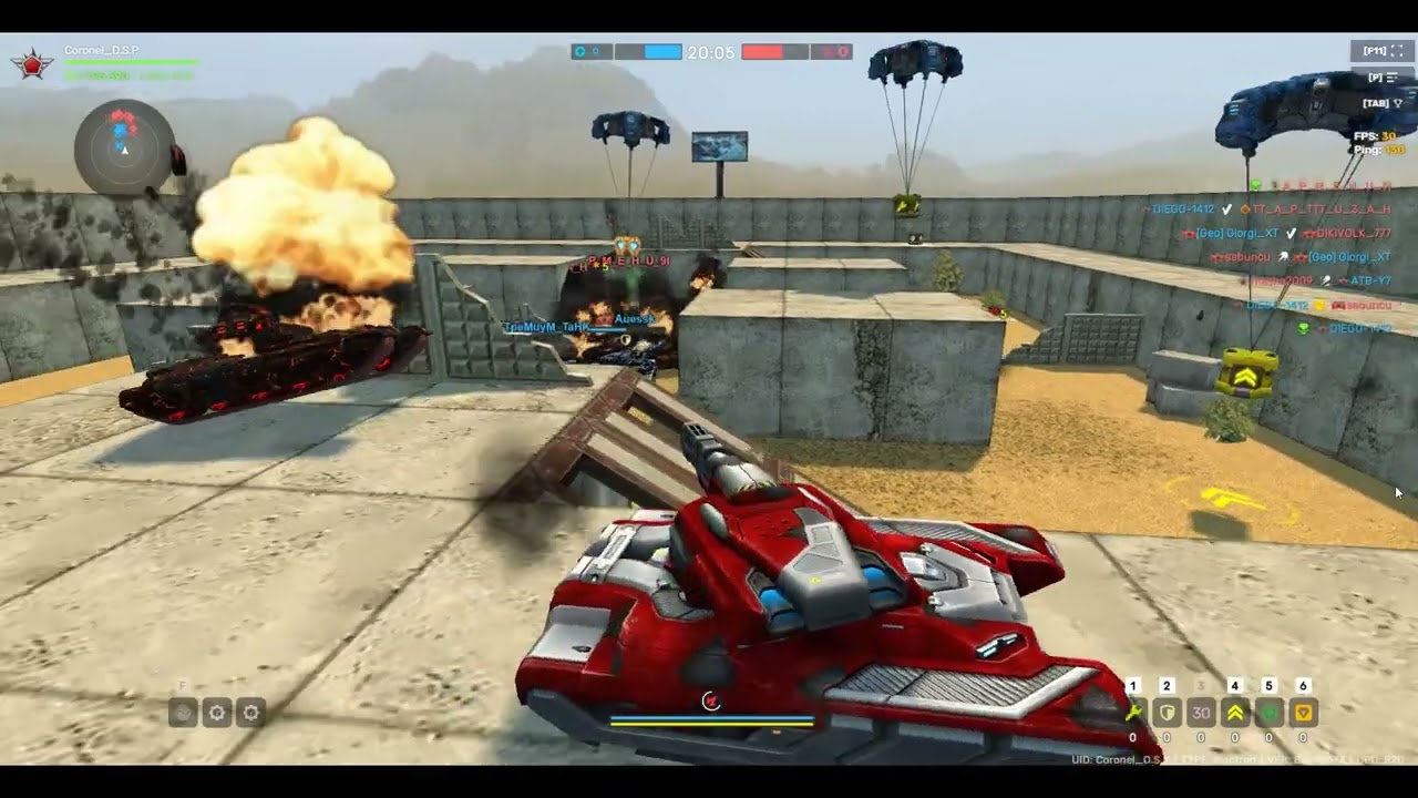 Tanki Online # 03- Modo festivo - Corrida Armamentista 2