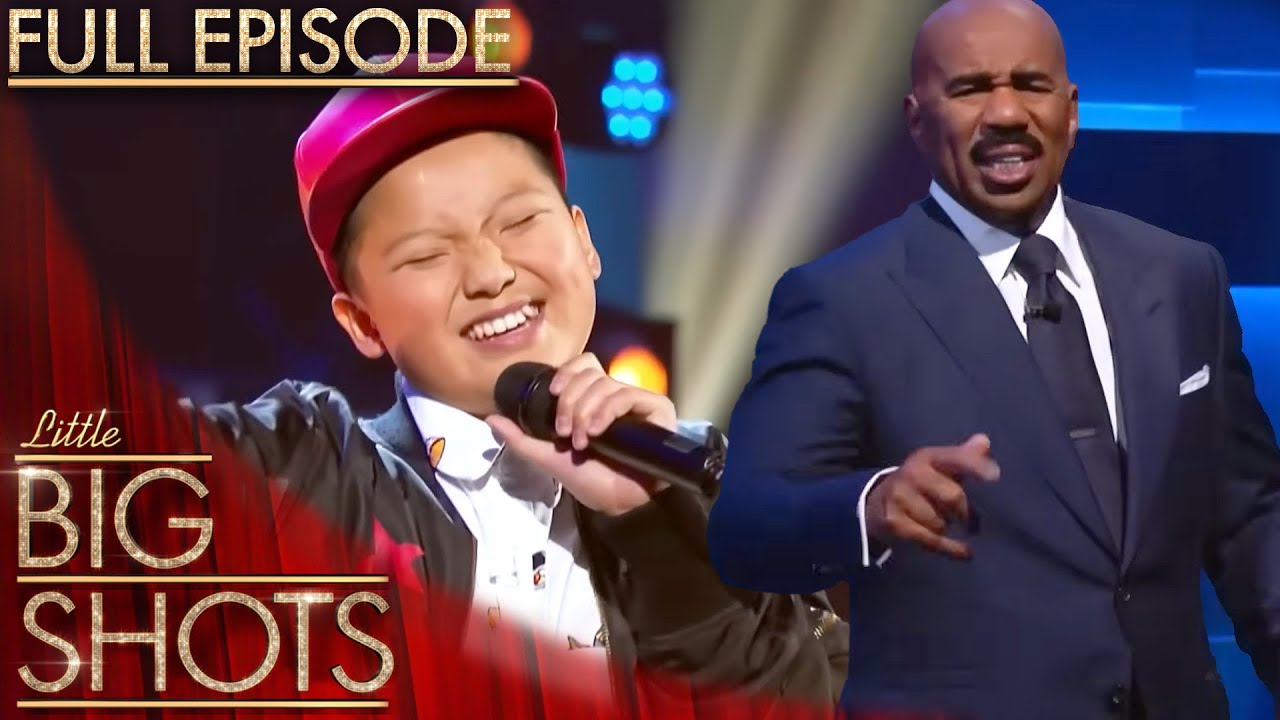 Ty Sings Stevie Wonder To Steve Harvey! 🎤🎵 | Season 3 Episode 7 | Little Big Shots US