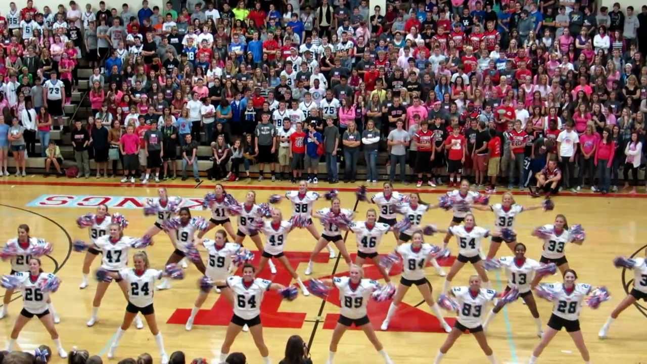 KHS Cheerleaders - Pep Rally 2012