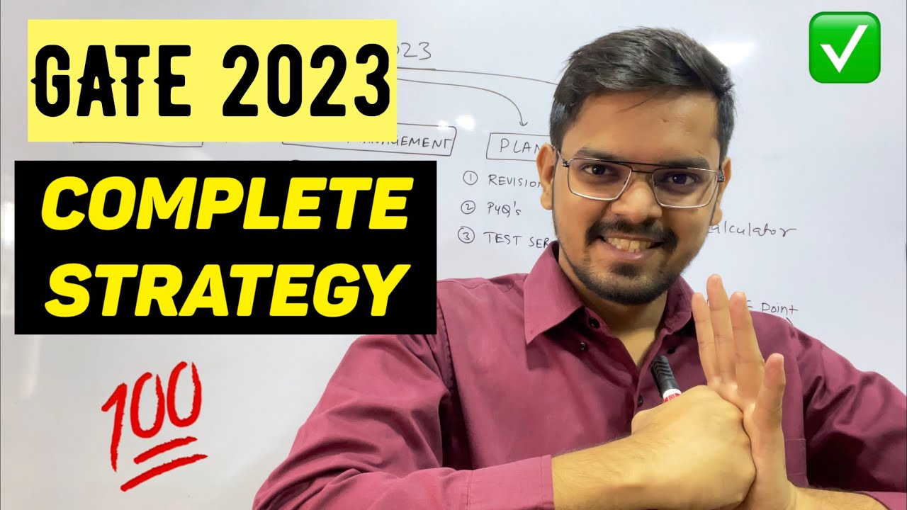 Complete 1 year GATE 2024 Preparation Strategy (To get AIR Under 100)