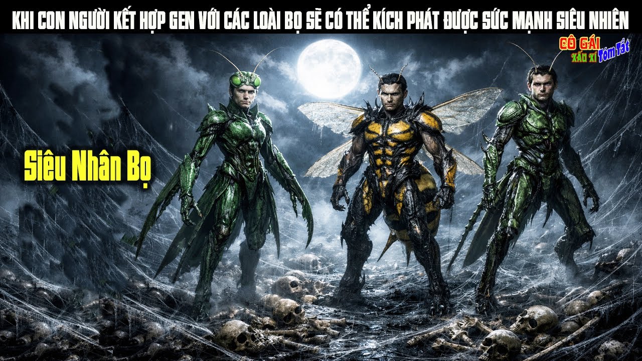 [Review Phim] KHI CON NGƯỜI KẾT HỢP GEN VỚI CÁC LOÀI BỌ SẼ CÓ THỂ KÍCH PHÁT ĐƯỢC SỨC MẠNH SIÊU NHIÊN