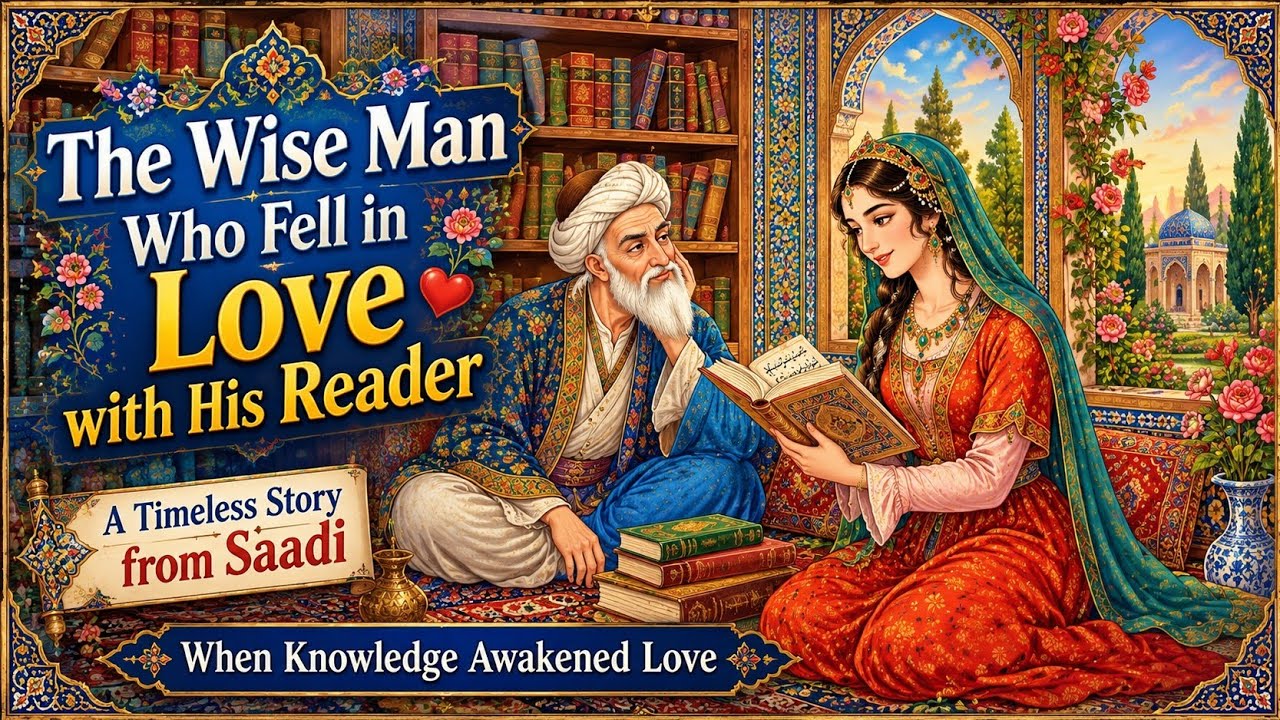 How Love Made a Holy Man Lose Everything | Saadi's Golestan (Persian Miniature Story)