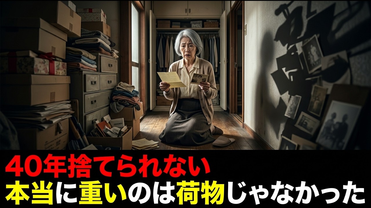 【老後の片付け】40年捨てられなかった私が、ようやく手放せた「3つの重荷」
