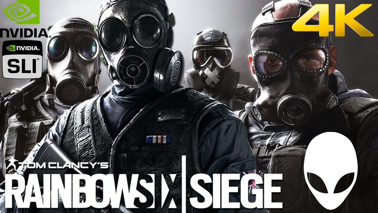 Alienware Area 51- Rainbow Six Siege - Gameplay - 4K - GTX 980 SLI