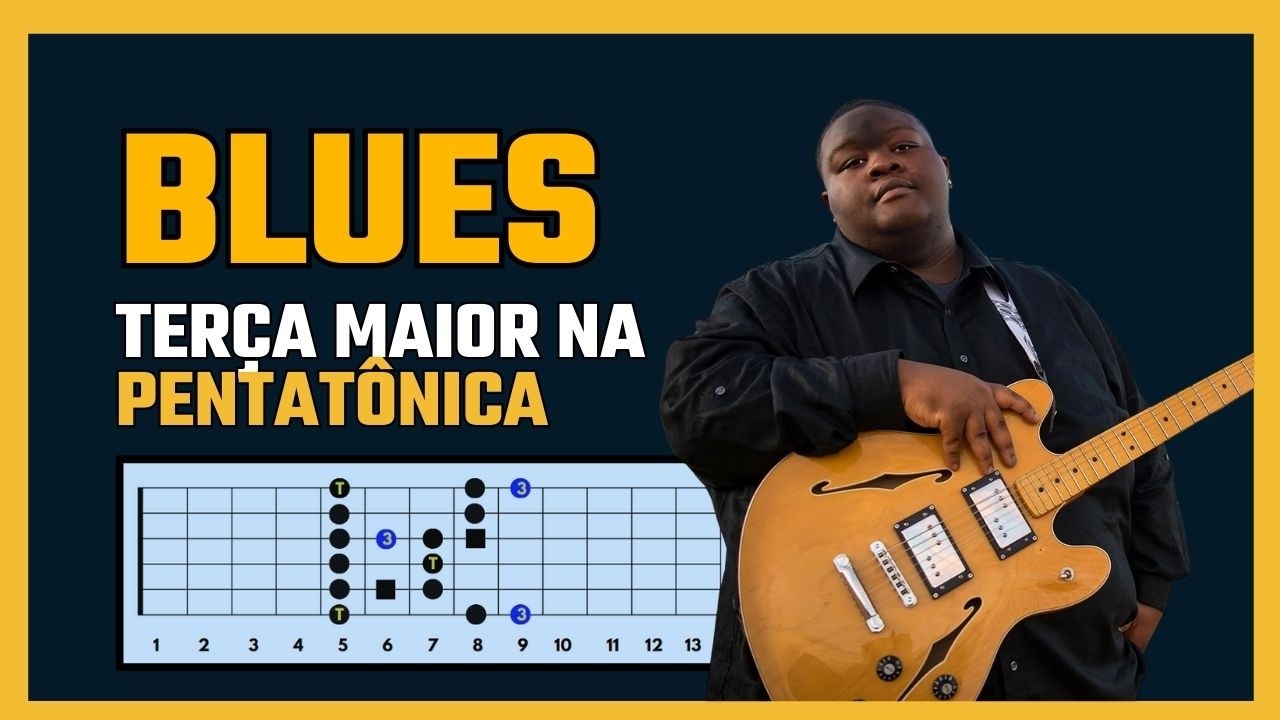 SONORIDADE ESSENCIAL DO BLUES E ROCK COM OS FRAGMENTOS DA PENTATÔNICA