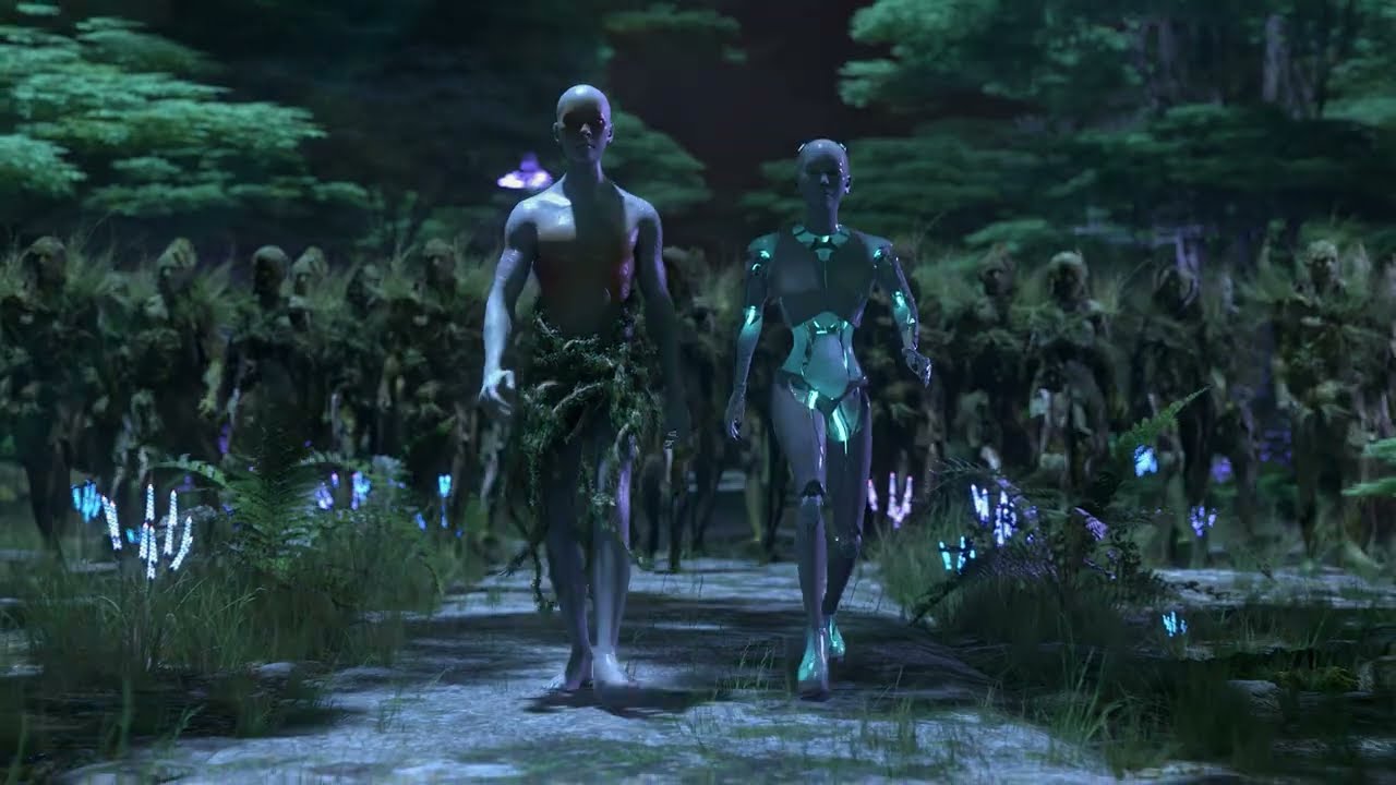Anyma - Walking With A Ghost (feat. Delhia De France) [Visualizer]