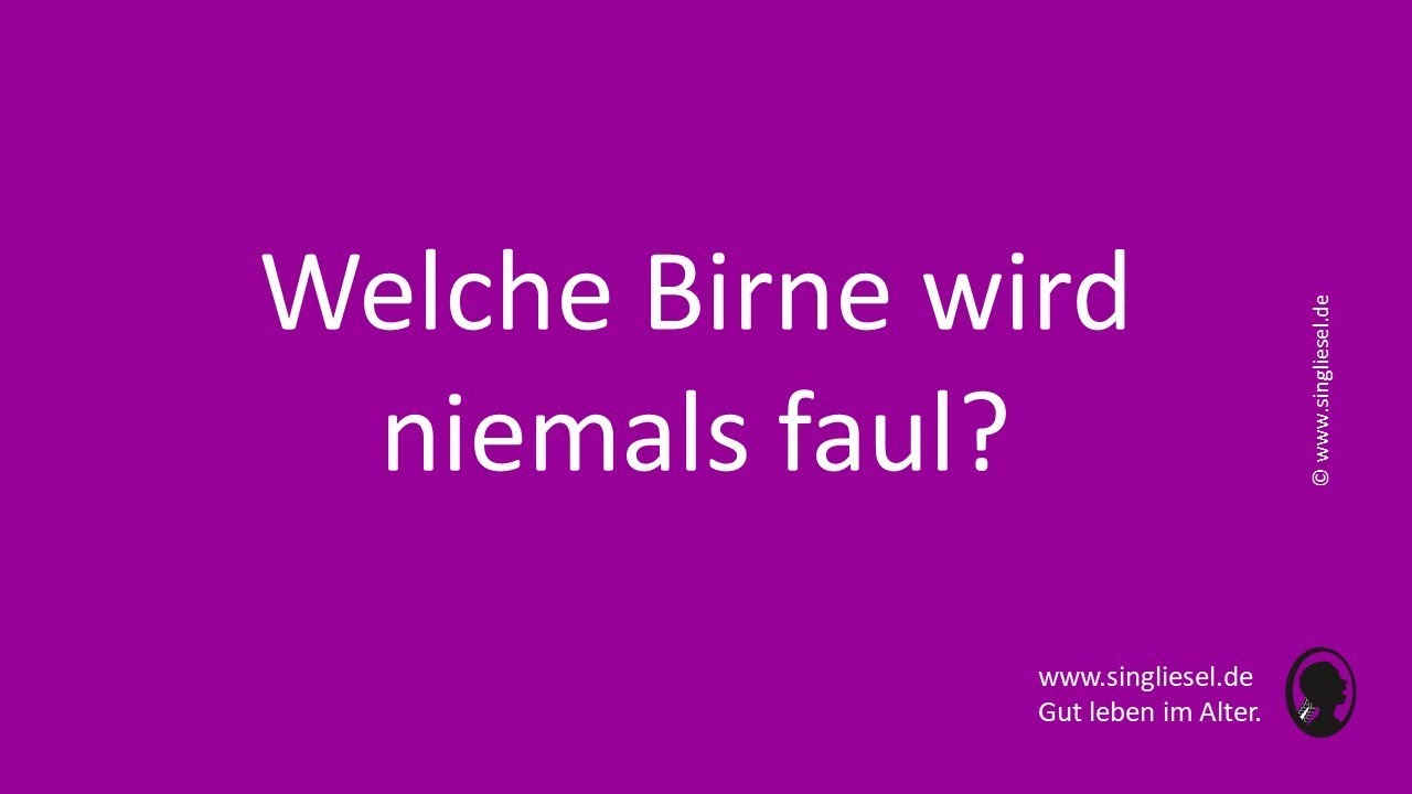 11 lustige Scherzfragen, die viele nicht beantworten k&ouml;nnen. Mit L&ouml;sung! Folge 2