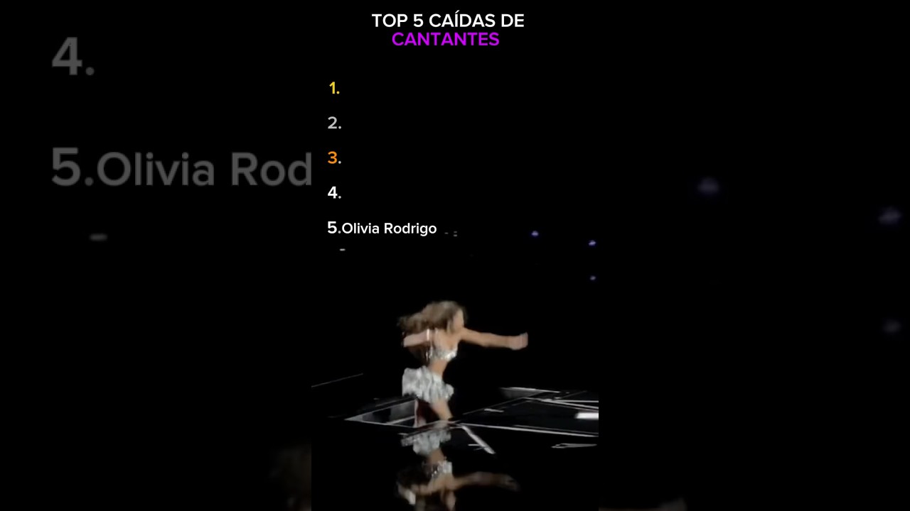 TOP 5 CA&Iacute;DAS DE CANTANTES🤣🤣#shorts #viralshorts