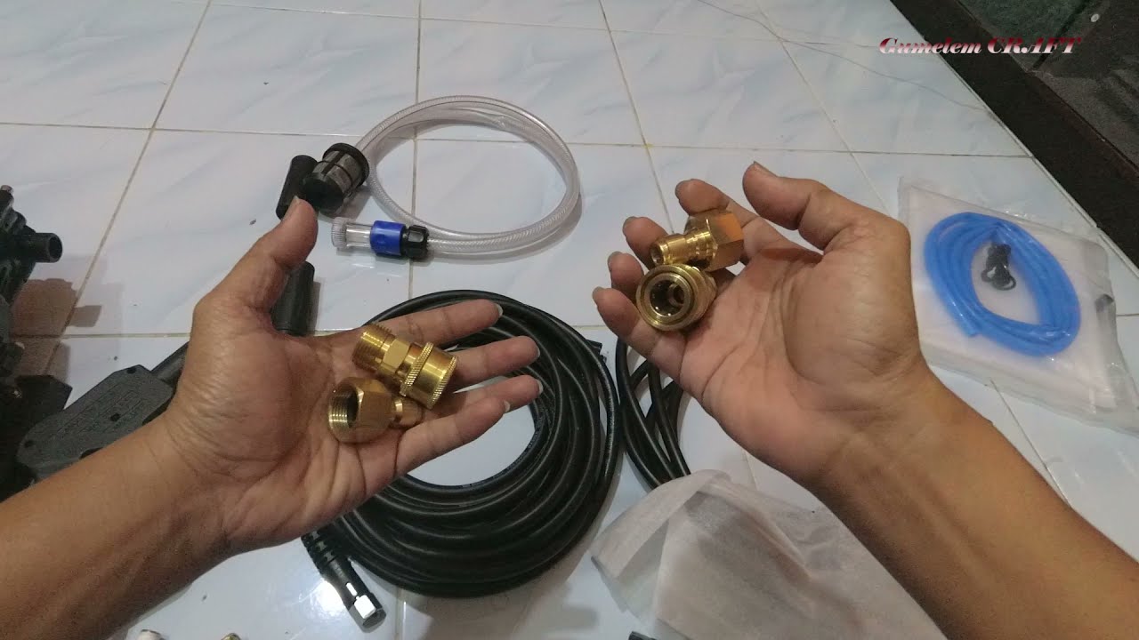 Aksesoris Modifikasi Jet Cleaner H&L QL 1200 Agar Lebih Mudah Digunakan