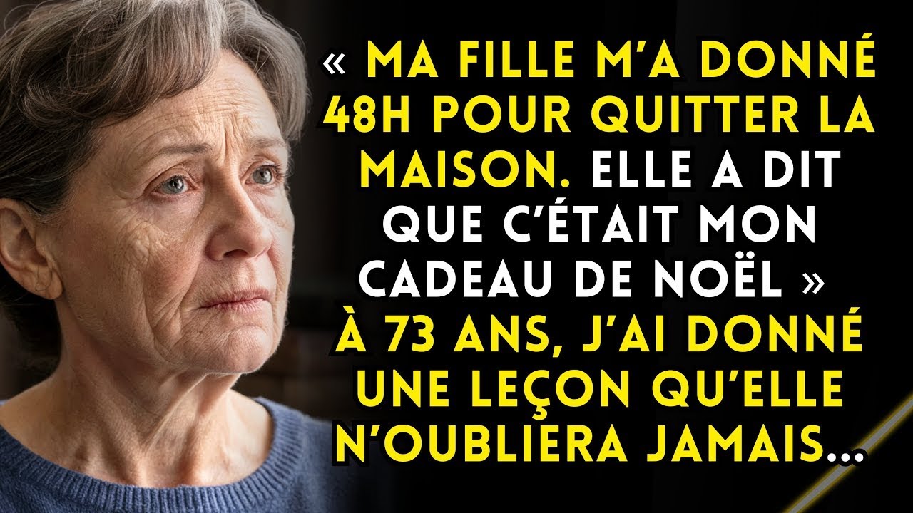 Le cadeau de ma fille à Noël ? Me mettre à la porte. Le mien ? Lui faire perdre sa maison !