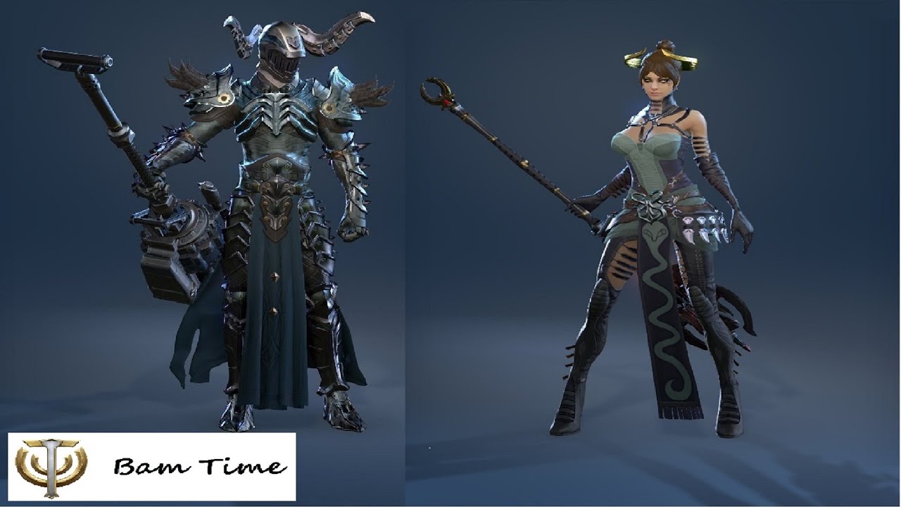 Skyforge Gameplay Solo Ini Gletscher Donholk German Ritter Tank / Bam Time