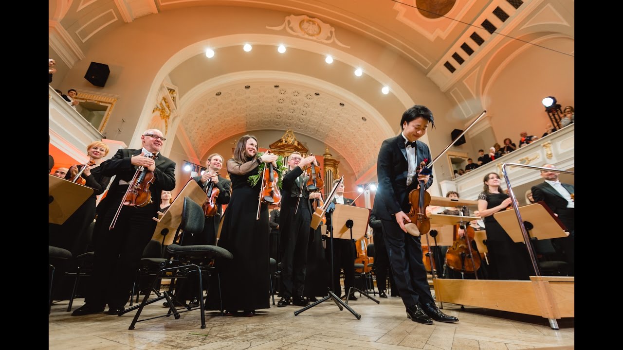 Seiji Okamoto plays Wieniawski Violin Concerto no. 2 in D minor, Op. 22 | STEREO
