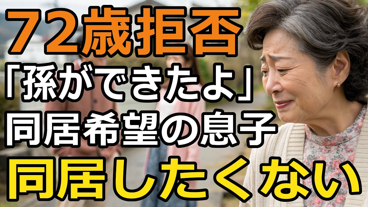 「同居って幸せ？」晩婚で結婚した息子からの同居話に悩む母が家族会議の末選んだ驚きの決断！老後のリアルな本音とは【60代以上の方へ/シニア】