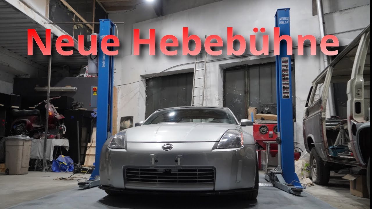 Der Aufbau einer brandneuen Hebebühne (Twinbusch TW242E)