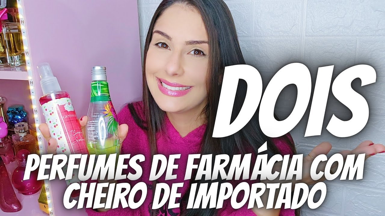 Dois perfumes DE FARMACIA que custam 20 reais com cheiro de IMPORTADO! 