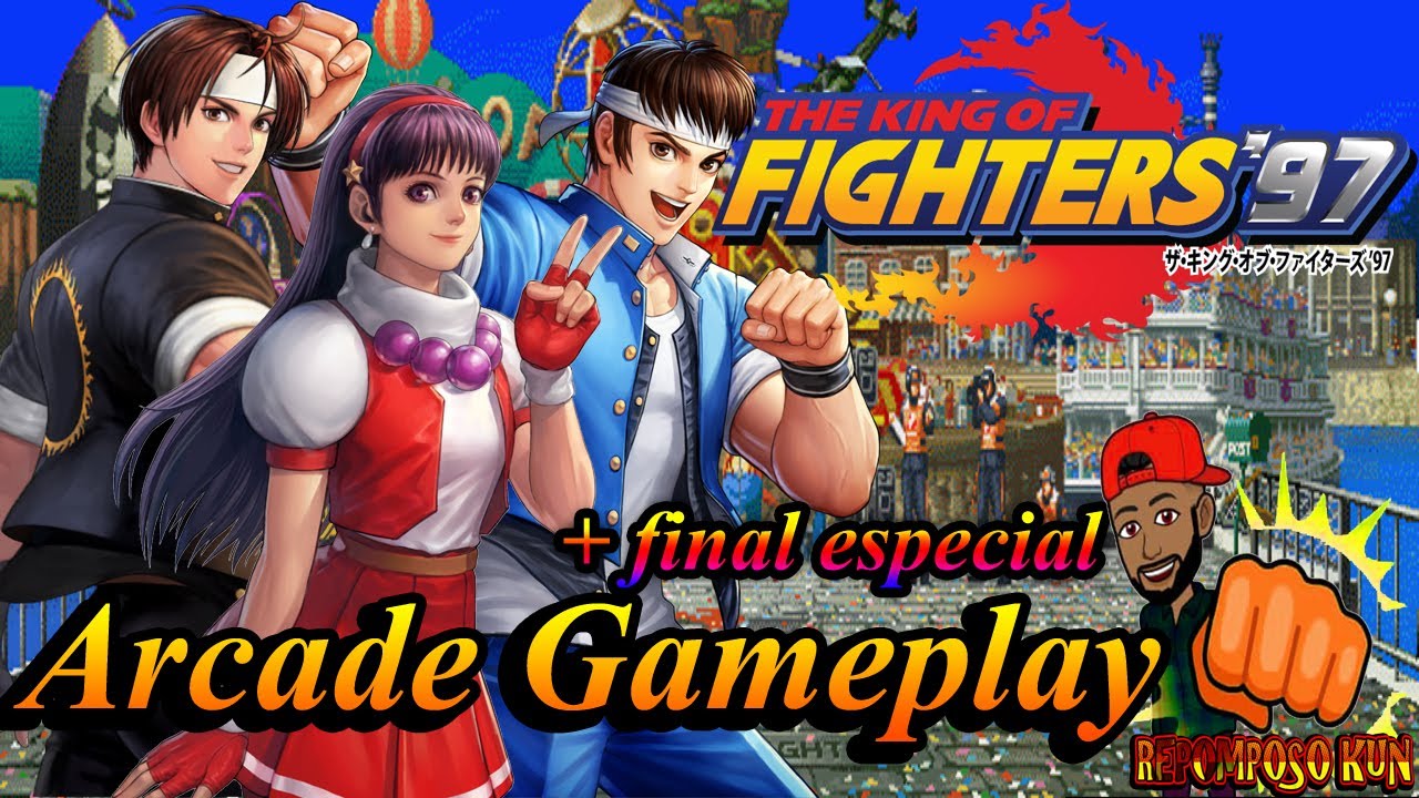 PS4 The King Of Fighters 97 Arcade Gameplay Athena Kyo y Shingo