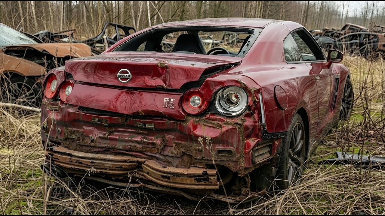 We Found a 2016 Nissan GT-R for $1,000… Then Restored It | ASMR Restoration