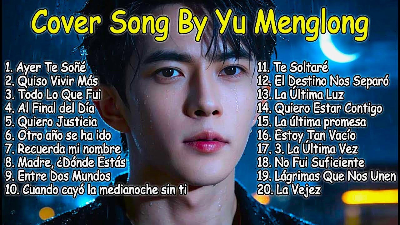 Yu Menglong Colección de Canciones Tristes 🎧 Covers de Corazón Roto por Yu Menglong 💔😭 #yumenglong