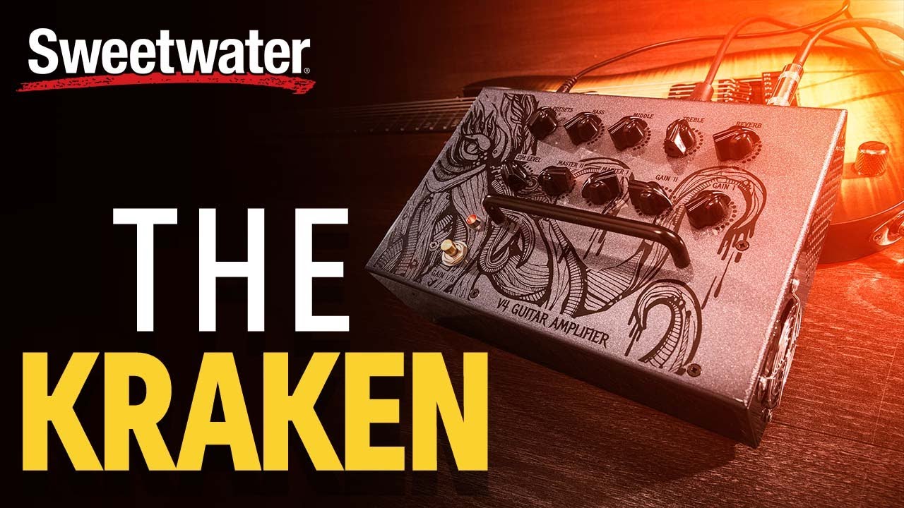 Victory Amps V4 The Kraken Guitar Amp Pedal Demo