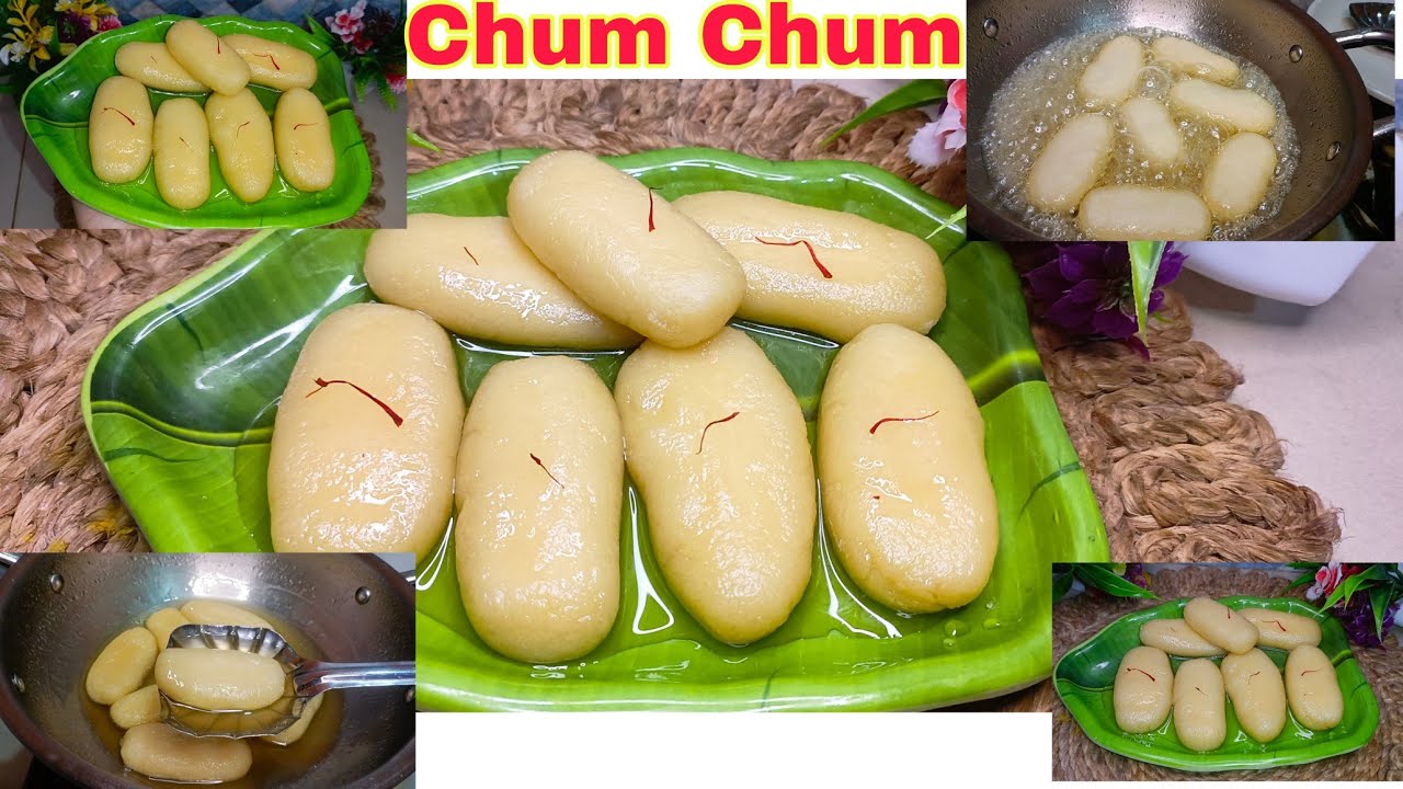 1 litre milk + little effort = I will get watery sweet 🍬Chum Chum Recipe
