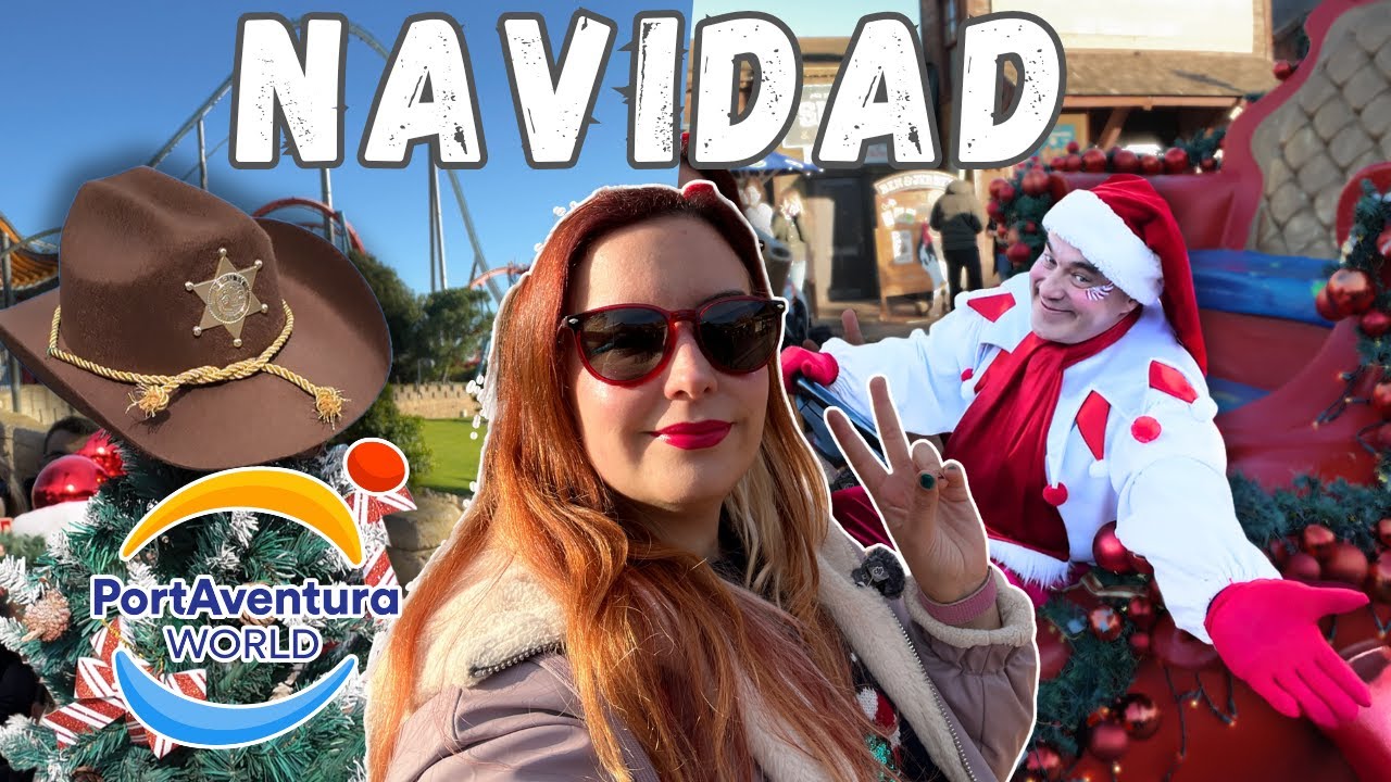 🎄PORTAVENTURA NAVIDAD ! ¿Hay Muchas colas? Espectáculos?